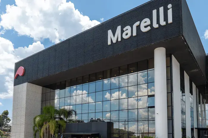 Fachada da Marelli. Fachada da Marelli.